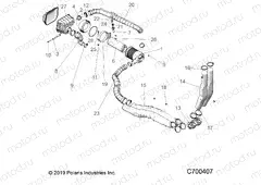 ENGINE | ENGINE, AIR INTAKE SYSTEM - R21RRED4FA/NA/SCA (C700407)