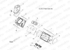 ENGINE | ENGINE, AIR INTAKE SYSTEM - S20CBA6GSL (49SNOWAIR13RMK)