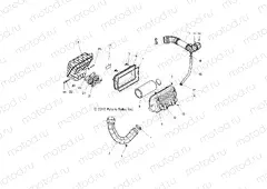 ENGINE | ENGINE, AIR INTAKE SYSTEM - Z15VFE99AT/AV/AP (49RGRAIRBOX14RZR1000)