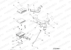 ENGINE | ENGINE, AIR INTAKE SYSTEM - Z20CHA57K2 (C701046-1)