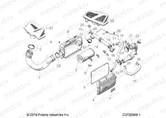 ENGINE | ENGINE, AIR INTAKE SYSTEM - Z21R4F92AH/BH (C0702888-1)