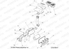 ENGINE | ENGINE, AIR INTAKE SYSTEM - Z22RME2KAG/BG/K2KAN/BN (C701159-01)