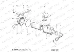 ENGINE | ENGINE, AIR INTAKE SYSTEM - Z23HCB18A2/B2 (C0201104-1)