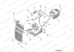 ENGINE | ENGINE, ALTERNATOR - D20BBPD4B4/APD4B4 (C700430-1)