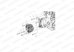 ENGINE | ENGINE, ALTERNATOR - R18RVAD1N1 (49RGRALTERNATOR15DSL)