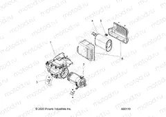 ENGINE - ENGINE ASM. and EXHAUST - P20GGGFNA/GGGGNA (A00110) | ENGINE - ENGINE ASM. and EXHAUST - P20GGGFNA/GGGGNA (A00110)