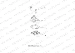 ENGINE | ENGINE, BREATHER - R15RUA57AA/E57AC (49RGRBREATHER14570)