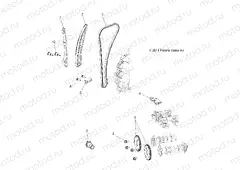 ENGINE | ENGINE, CAM CHAIN and SPROCKET - A16SEH57A7