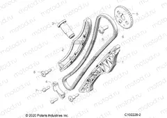 ENGINE | ENGINE, CAM CHAIN and SPROCKET - A21SEA50A1/A5/CA1/CA5 (C102228-2)