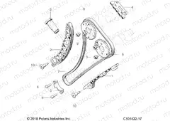 ENGINE | ENGINE, CAM CHAIN and SPROCKET - A21SWE57A1/3A1 (C101422-17)