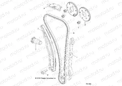 ENGINE | ENGINE, CAM CHAIN AND SPROCKET - Z20CHA57A2/E57AM (701264)