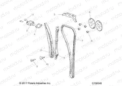 ENGINE | ENGINE, CAM CHAIN AND TENSIONER - G21GAD99AC/AW/BC/BW (C700048)