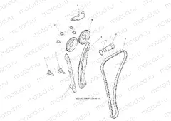 ENGINE | ENGINE, CAM CHAIN AND TENSIONER - Z15VFE99AT/AV/AP (49RGRCAM14RZR1000)