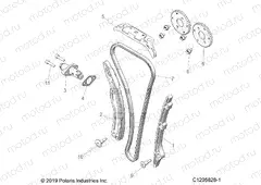 ENGINE | ENGINE, CAM CHAIN AND TENSIONER - Z22N4E99AJ/AN/BJ/BN (C1205828-1)