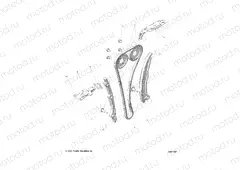 ENGINE | ENGINE, CAMCHAIN, SPROCKETS AND TENSIONER - S23TKP9FS (C601767)