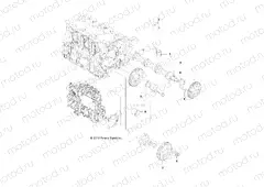 ENGINE | ENGINE, CAMSHAFT AND DRIVING GEAR - D131D9JDJ/1L9JDJ/2M9JDJ (49BRUTUSCAM13)