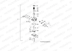 ENGINE | ENGINE, CARBURETOR - A15YAP20AF (49ATVCARB15PHX)