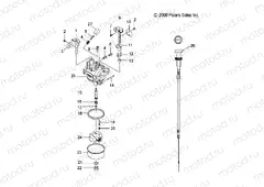 ENGINE | ENGINE, CARBURETOR and CHOKE CABLE - S20WAA1ASA/AEA (49SNOWCARBURETOR13120)