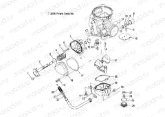 ENGINE | ENGINE, CARBURETOR, LOWER - A09BA50FA (4999201549920154D02)