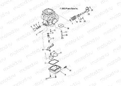ENGINE | ENGINE, CARBURETOR LOWER - A10LB27AA (4999202079920207D06)