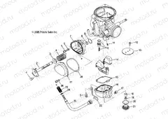 ENGINE | ENGINE, CARBURETOR, LOWER - A13MH50FF/FJ/FU (4999200099920009D08)
