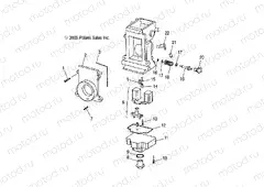 ENGINE | ENGINE, CARBURETOR, LOWER - S20MDX6JSA/6JEA (49SNOWCARBLOWER08600RR)