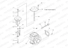 ENGINE | ENGINE, CARBURETOR, UPPER - A07LB27AA/AC/LH27AA/AB/AC/AD/AL (49ATVCARB07HAWK)
