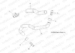 ENGINE | ENGINE, COOLING BYPASS - A11ZX85FF/FK (49ATVCOOLBYPASS09SPXP850)