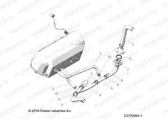ENGINE | ENGINE, COOLING, HEATER HOSES - D20BGP99A4 (C0703954-1)