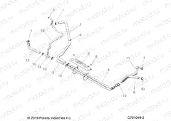 ENGINE | ENGINE, COOLING HOSES - Z20CHA57K2(C701044-2)