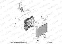 ENGINE | ENGINE, COOLING, RADIATOR - D21BEPD4B4 (C0702971)