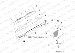 ENGINE | ENGINE, COOLING RADIATOR MOUNTING - Z20S1E99AG/AK/BG/BK (C700107-2)