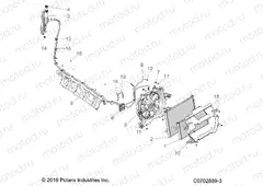 ENGINE | ENGINE, COOLING, RADIATOR - Z21RAE92AG/AS/BG/BS (C0702889-3)