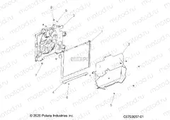 ENGINE | ENGINE, COOLING, RADIATOR - Z22RME2KAG/BG/K2KAN/BN (C0703057-01)