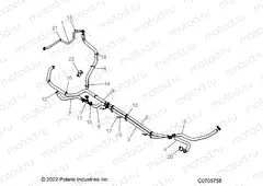 ENGINE | ENGINE, COOLING ROUTING ENGINE - Z21RAE92BD/BJ (C0705758)