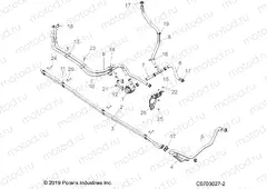 ENGINE | ENGINE, COOLING ROUTING, MANIFOLD - Z21R4F92AH/BH (C0703027-2)