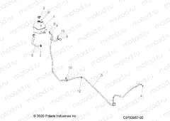 ENGINE | ENGINE, COOLING, SURGE TANK AND RELATED - Z22RME2KAG/BG/K2KAN/BN (C0703057-02)