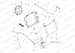 ENGINE | ENGINE, COOLING SYSTEM - A10ZX55AL/AT/AX (49ATVCOOL10SPEPS550)