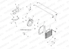 ENGINE | ENGINE, COOLING SYSTEM - A13EA32AA (49ATVCOOL10BOSS)