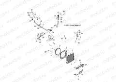 ENGINE | ENGINE, COOLING SYSTEM - A15DAH32EJ (49ATVCOOL15325)
