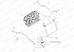 ENGINE | ENGINE, COOLING SYSTEM - A15SVA85AD (49ATVCOOL13850SCRAM)