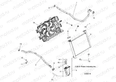 ENGINE | ENGINE, COOLING SYSTEM - A18SXE95FR (100814)