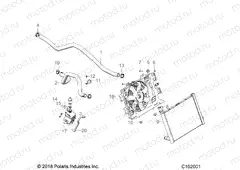 ENGINE | ENGINE, COOLING SYSTEM - A20SXE95KL/KR (C102001)