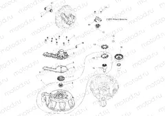 ENGINE | ENGINE, COOLING SYSTEM and WATER PUMP - A12ZN8EAD/EAH/EAL/EAM/EAO/EAS/EAT (49ATVWATERPUMP12SPTRGEPS850)