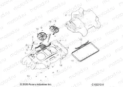 ENGINE | ENGINE, COOLING SYSTEM, FANS AND SHROUDS - A20SXN85A8/CA8 (C102212-9)