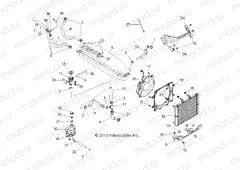 ENGINE | ENGINE, COOLING SYSTEM - R11VH76/VY76 ALL OPTIONS (49RGRCOOL11RZRS)