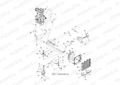 ENGINE | ENGINE, COOLING SYSTEM - R12VH57AD (49RGRCOOL12RZR570)