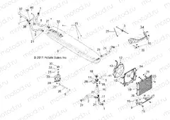 ENGINE | ENGINE, COOLING SYSTEM - R12XE76AD/7EAB/EAO (49RGRCOOL12RZR4)