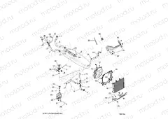 ENGINE | ENGINE, COOLING SYSTEM - R13VE76AD/AI/AW/7EAS/EAT (700165)
