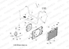 ENGINE | ENGINE, COOLING SYSTEM - R13WH50AG/AH/AR/AX (49RGRCOOL13500CREW)